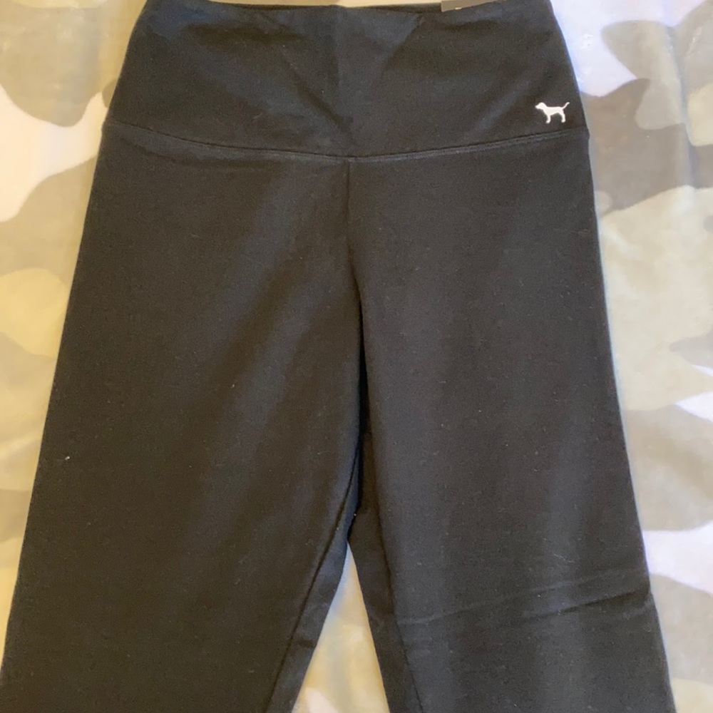 PINK Black Leggings